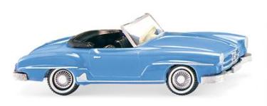 Wiking 025002 - H0 - Mercedes-Benz 190 SL Cabrio - hellblau